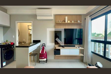 Sala de apartamento à venda com 1 quarto, 35m² em Pinheiros, São Paulo
