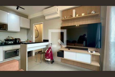 Sala de apartamento à venda com 1 quarto, 35m² em Pinheiros, São Paulo