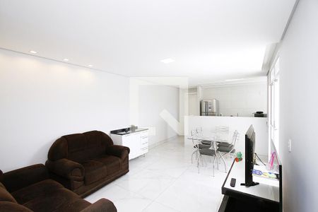 Sala de apartamento à venda com 3 quartos, 76m² em Nova Suíça, Belo Horizonte