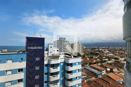 Vista da Sacada de apartamento para alugar com 1 quarto, 50m² em Guilhermina, Praia Grande