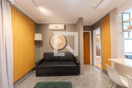 Sala de apartamento para alugar com 1 quarto, 39m² em Cerqueira César, São Paulo