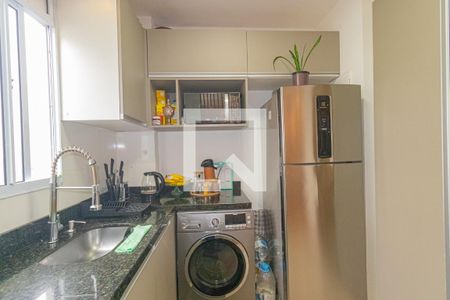 Cozinha e Área de Serviço de apartamento para alugar com 2 quartos, 45m² em Igara, Canoas