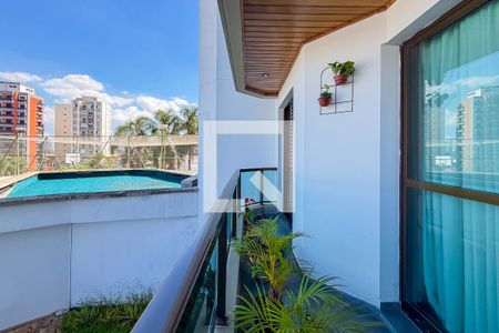 Varanda da Sala de apartamento à venda com 3 quartos, 117m² em Vila Monumento, São Paulo