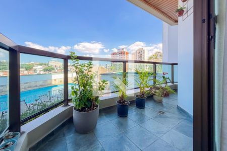 Varanda da Sala de apartamento à venda com 3 quartos, 117m² em Vila Monumento, São Paulo