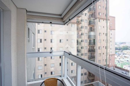 Varanda da Sala de apartamento à venda com 2 quartos, 55m² em Centro, Diadema