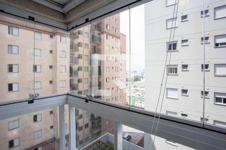 Varanda da Sala de apartamento à venda com 2 quartos, 55m² em Centro, Diadema