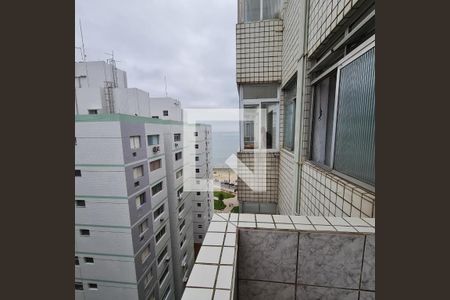 Varanda de apartamento para alugar com 1 quarto, 41m² em Aparecida, Santos