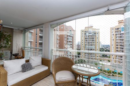 Varanda de apartamento para alugar com 4 quartos, 165m² em Alto da Lapa, São Paulo