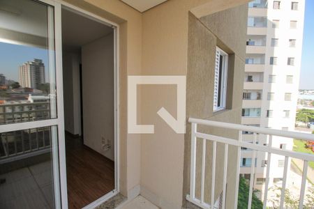 Varanda da Sala de apartamento para alugar com 2 quartos, 58m² em Vila Floresta, Santo André