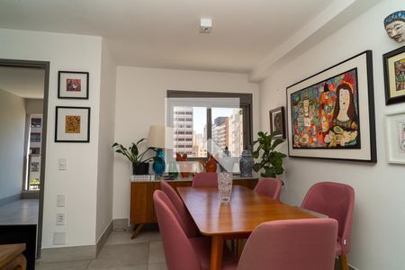 Sala de Jantar de apartamento para alugar com 1 quarto, 70m² em Perdizes, São Paulo