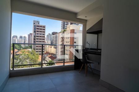 Varanda Gourmet de apartamento para alugar com 1 quarto, 70m² em Perdizes, São Paulo