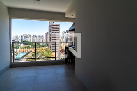 Varanda Gourmet de apartamento para alugar com 1 quarto, 70m² em Perdizes, São Paulo