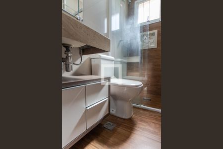 Banheiro da Suíte de apartamento à venda com 3 quartos, 75m² em Vila Guilherme, São Paulo