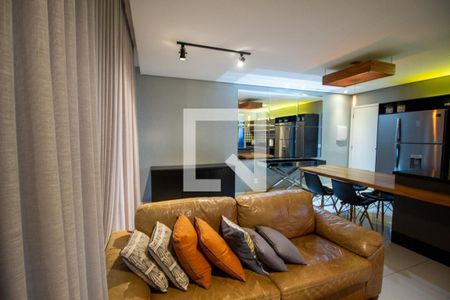 Sala de apartamento para alugar com 1 quarto, 67m² em Parque Campolim, Sorocaba