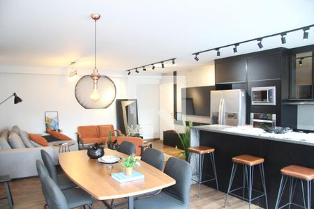 Sala e Cozinha integrada  de apartamento à venda com 2 quartos, 89m² em Vila Augusta, Guarulhos