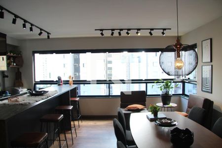 Sala e Cozinha integrada  de apartamento à venda com 2 quartos, 89m² em Vila Augusta, Guarulhos