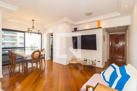 Sala de Estar de apartamento para alugar com 3 quartos, 130m² em Jardim Analia Franco, São Paulo