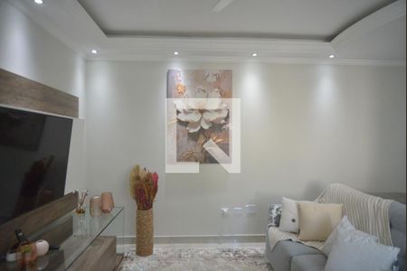 Sala de apartamento à venda com 3 quartos, 190m² em Vila Camilópolis, Santo André