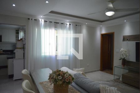 Sala de apartamento à venda com 3 quartos, 190m² em Vila Camilópolis, Santo André