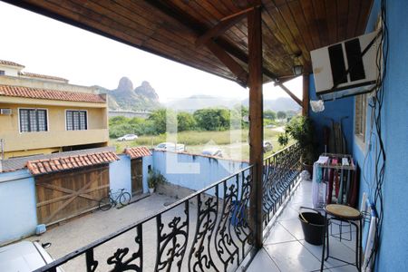 Varanda da Sala de casa à venda com 2 quartos, 320m² em Curicica, Rio de Janeiro