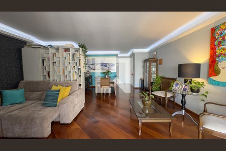 Sala de apartamento à venda com 3 quartos, 120m² em Brooklin Novo, São Paulo