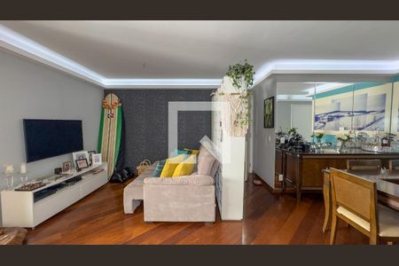 Sala de apartamento à venda com 3 quartos, 120m² em Brooklin Novo, São Paulo