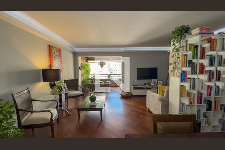 Sala de apartamento à venda com 3 quartos, 120m² em Brooklin Novo, São Paulo