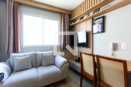Sala  de apartamento à venda com 1 quarto, 24m² em Vila Nova das Belezas, São Paulo