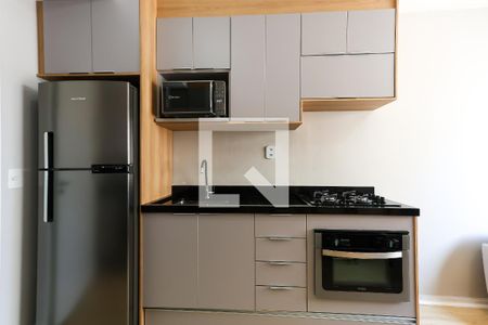 cozinha de apartamento à venda com 1 quarto, 24m² em Vila Nova das Belezas, São Paulo