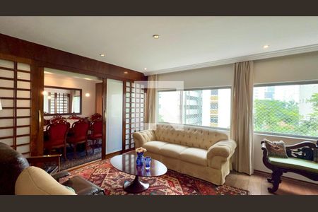 Sala de apartamento para alugar com 3 quartos, 158m² em Jardim Paulista, São Paulo
