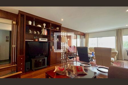 Sala de TV de apartamento para alugar com 3 quartos, 158m² em Jardim Paulista, São Paulo