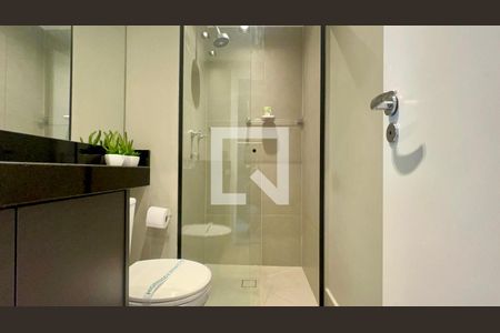 Banheiro de kitnet/studio à venda com 1 quarto, 20m² em Jardim Paulista, São Paulo