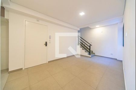 Sala de apartamento para alugar com 3 quartos, 130m² em Vila Valparaíso, Santo André
