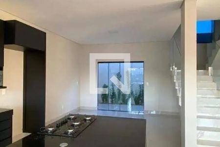 Sala/cozinha de casa para alugar com 3 quartos, 215m² em Shopping Park, Uberlândia