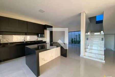 Sala/cozinha de casa para alugar com 3 quartos, 215m² em Shopping Park, Uberlândia