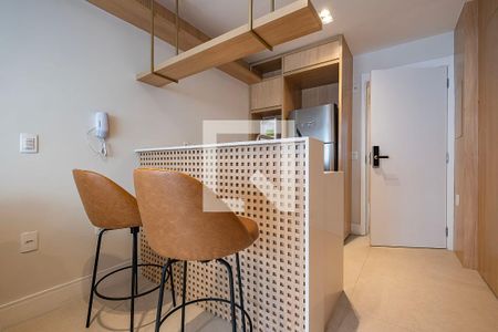 Sala/Cozinha de apartamento para alugar com 1 quarto, 44m² em Paraíso, São Paulo