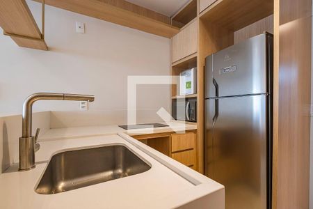 Sala/Cozinha de apartamento para alugar com 1 quarto, 44m² em Paraíso, São Paulo