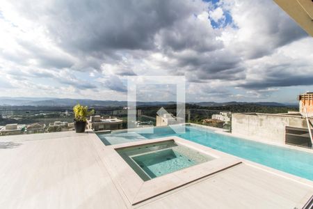 Vista da Sala de casa de condomínio à venda com 4 quartos, 900m² em Colinas da Anhanguera, Santana de Parnaíba