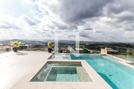 Vista da Sala de casa de condomínio à venda com 4 quartos, 900m² em Colinas da Anhanguera, Santana de Parnaíba