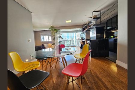 Sala de apartamento à venda com 2 quartos, 92m² em Brooklin, São Paulo