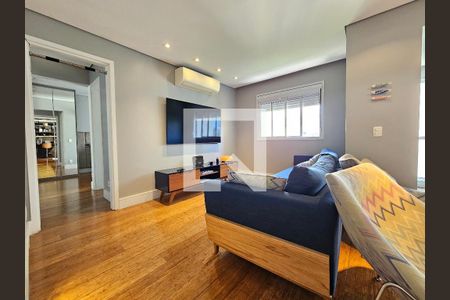 Sala de apartamento à venda com 2 quartos, 92m² em Brooklin, São Paulo