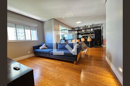 Sala de apartamento à venda com 2 quartos, 92m² em Brooklin, São Paulo