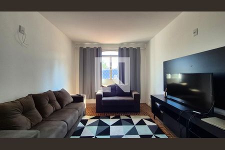 Sala de apartamento à venda com 2 quartos, 82m² em Parque Jaçatuba, Santo André