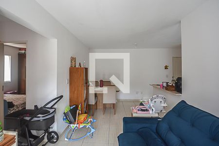 Sala de apartamento à venda com 2 quartos, 56m² em Campanário, Diadema