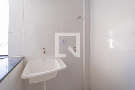 Sala/Cozinha e Área de Serviço de apartamento para alugar com 1 quarto, 30m² em Vila Rio Branco, São Paulo