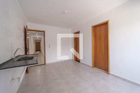 Sala/Cozinha e Área de Serviço de apartamento para alugar com 1 quarto, 30m² em Vila Rio Branco, São Paulo