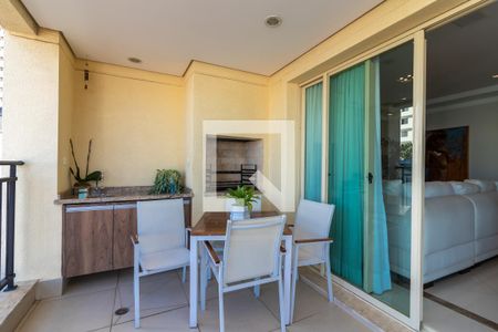 Varanda Gourmet de apartamento à venda com 3 quartos, 148m² em Jardim São Paulo, São Paulo