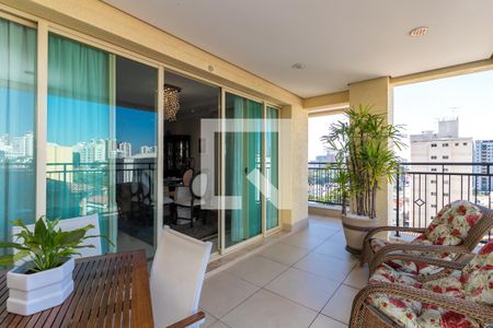 Varanda Gourmet de apartamento à venda com 3 quartos, 148m² em Jardim São Paulo, São Paulo