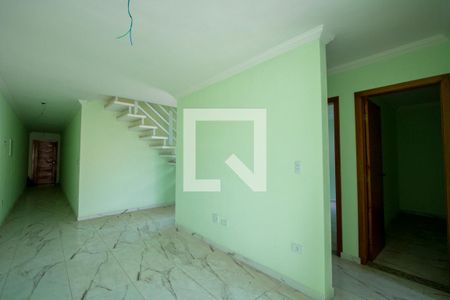 Sala de apartamento à venda com 3 quartos, 57m² em Parque Industriario, Santo André