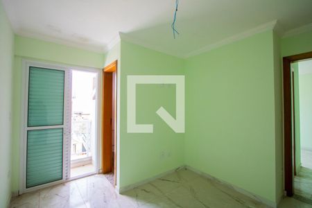 Quarto 1 - Suíte de apartamento à venda com 3 quartos, 57m² em Parque Industriario, Santo André